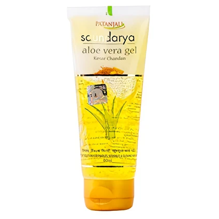 Patanjali Aloevera Gel Saundarya  Kesar Chandan